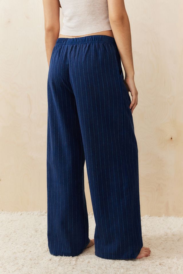 Out From Under Pinstripe Straight-Leg Joggers #3