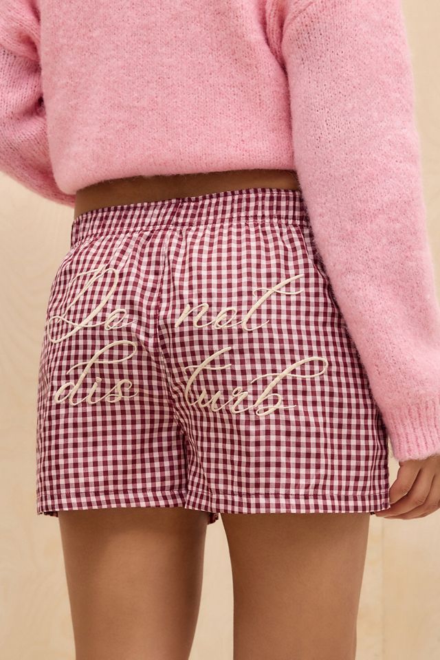 BDG Gingham DND Shorts #1
