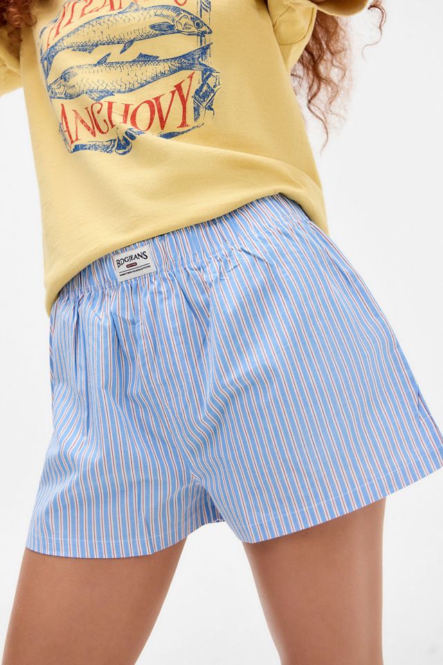 BDG Stripe Cotton Boxer Shorts #1