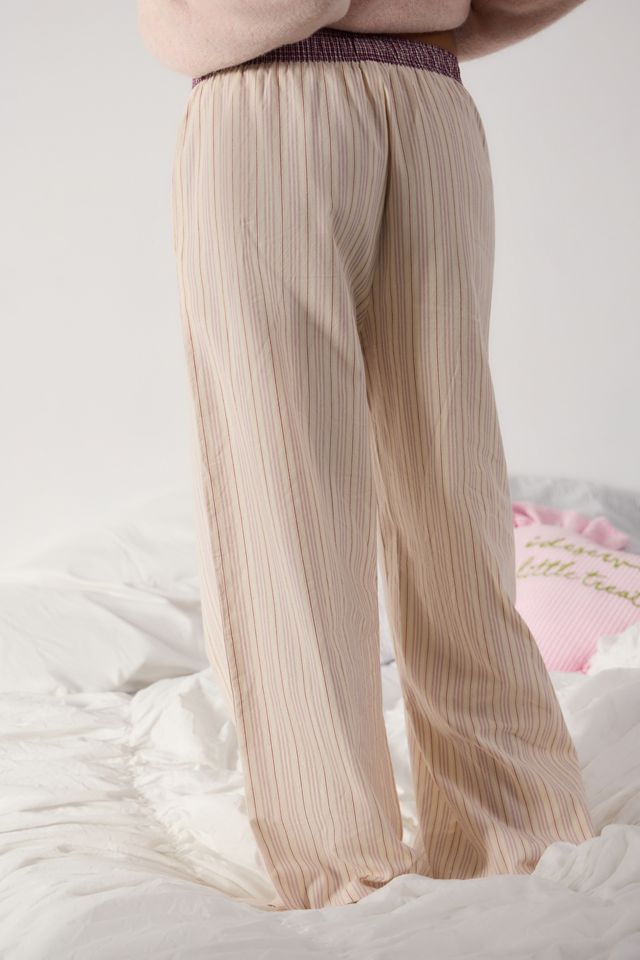 BDG Contrast Stripe Cotton Pyjama Trousers #2
