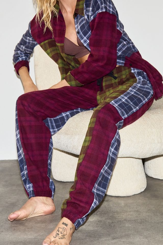 Out From Under Spliced Cuffed Pyjama Joggers #2