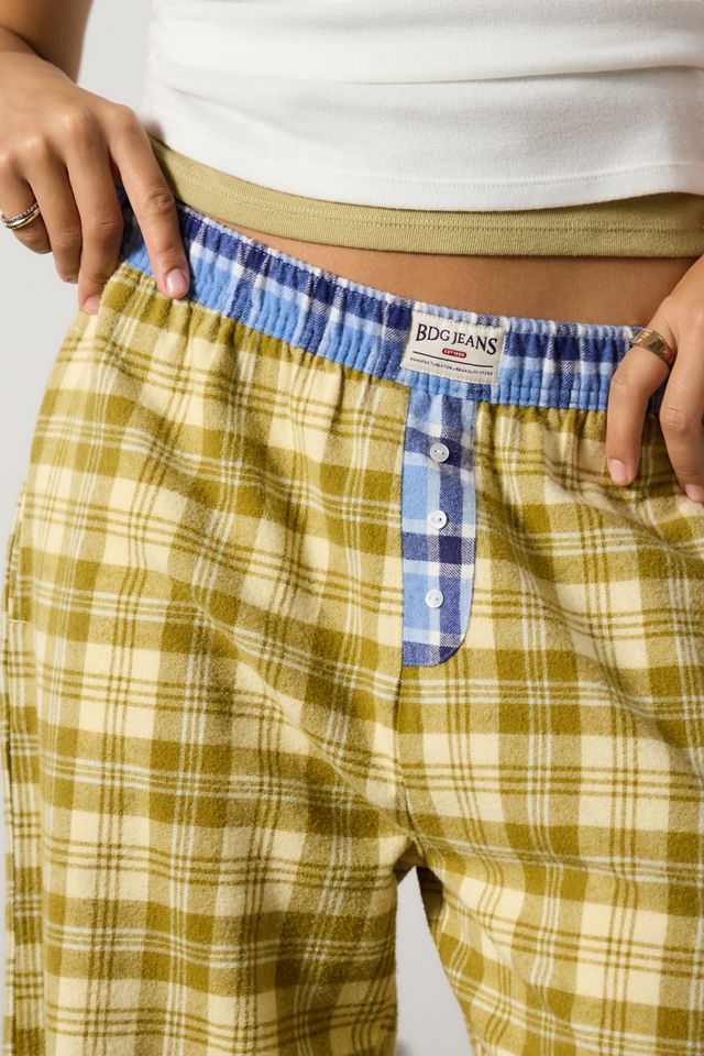 BDG Contrast Brushed Pyjama Pants #1