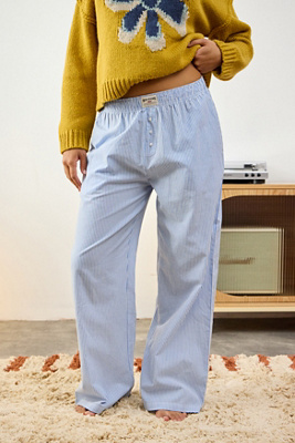 Mini Stripe Pyjama Trousers - XS at Urban Outfitters - BDG - Modalova