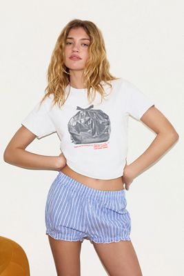 Out From Under Pantaloncini Bloomer a Righe