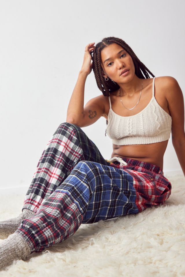 UO Check Print Pyjama Bottoms  Print pajamas, Pyjama bottoms, Urban  outfitters women