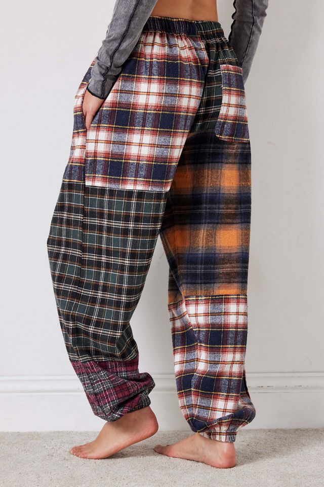 Out From Under Check Lounge Joggers  #2