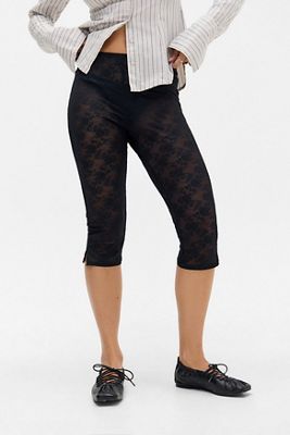Out From Under Lace Capri Pants