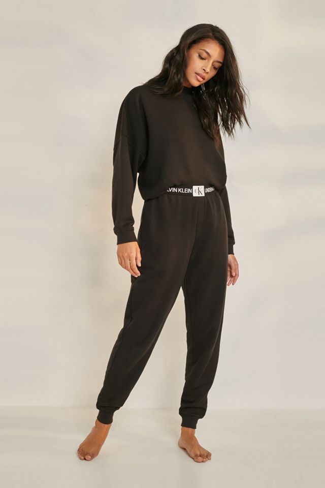 Calvin Klein Nero Monogram Logo Lounge Pants #2