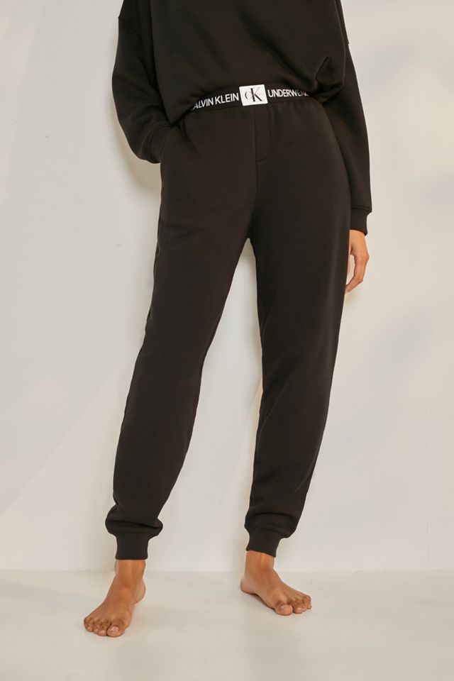 Calvin Klein Nero Monogram Logo Lounge Pants #3