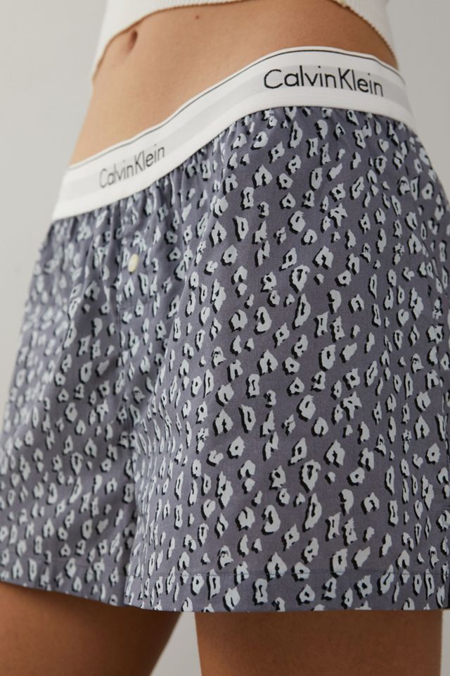 Calvin Klein Cheetah Print Pyjama Shorts #1