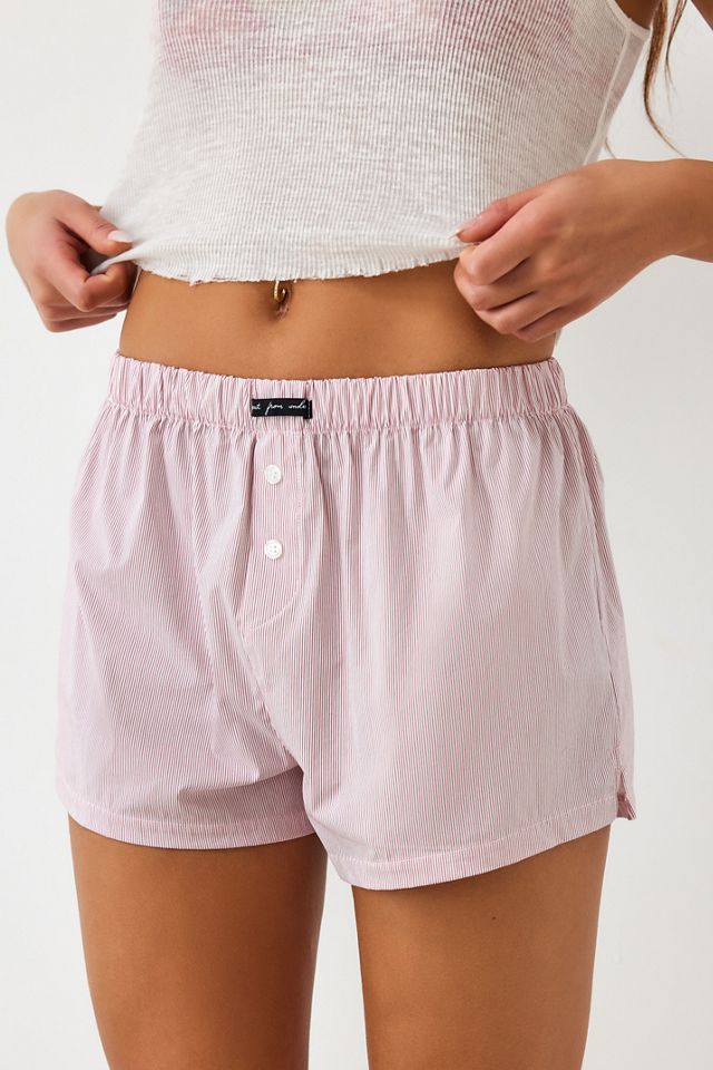 Y2K Boxer Donna A Quadretti E Righe - Mini Pantaloncini Moda In Cotone E Poliestere - 6