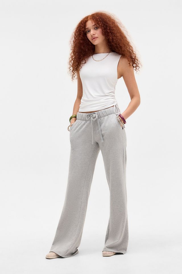 Out From Under Lived In Flare Grey Joggers #1