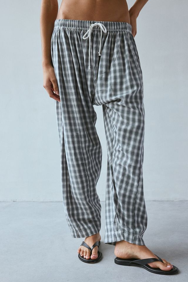 iets frans... Shiny Grey Woven Balloon Pant