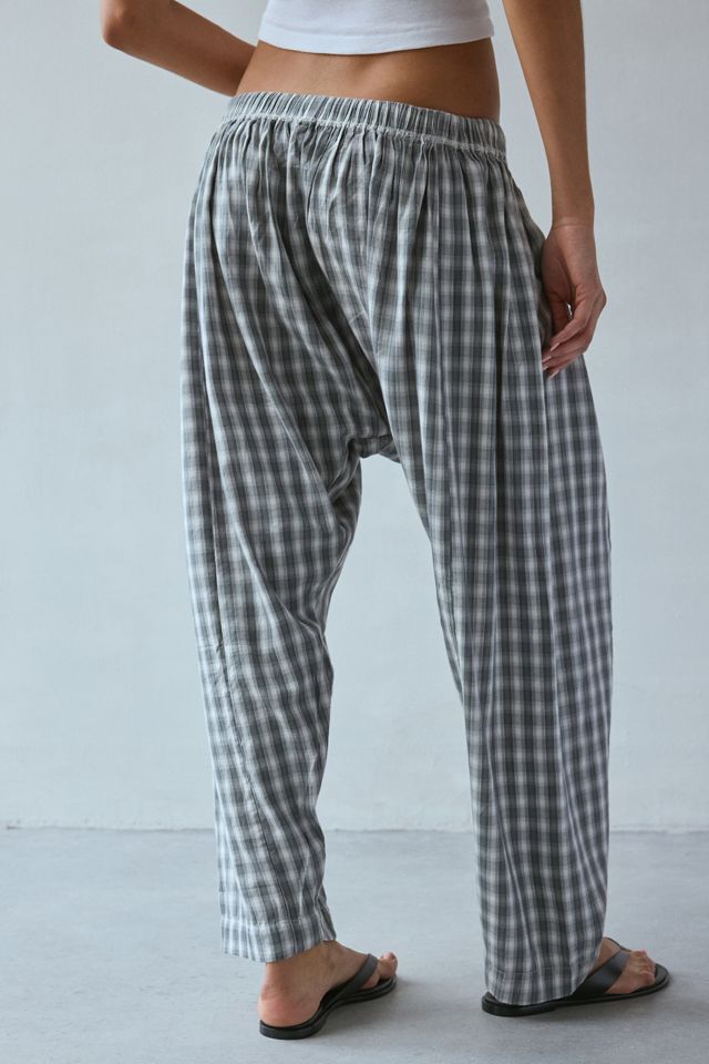 iets frans... Shiny Grey Woven Balloon Pant