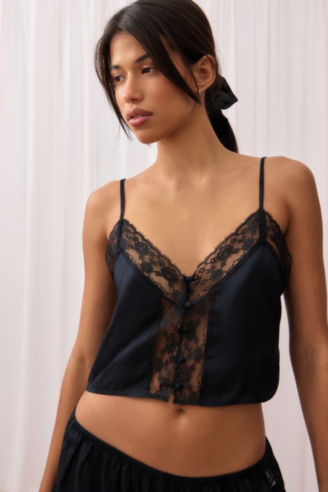 Out From Under Hit Snooze Lace Cami & Short Set