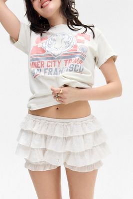 Out From Under Broderie Anglaise Dolce Bloomer Shorts