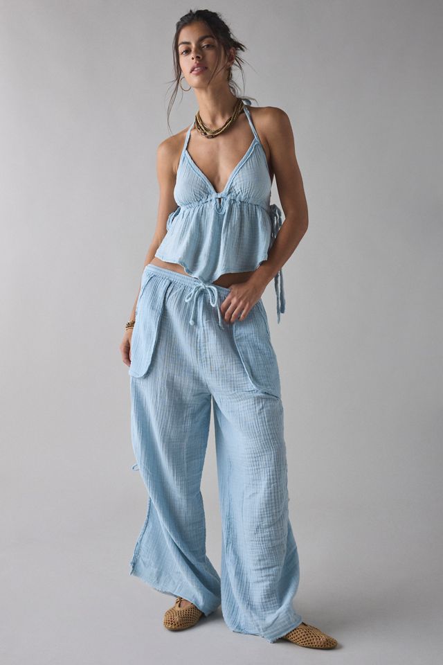 Pantaloni Ocean Gauze Out From Under #2