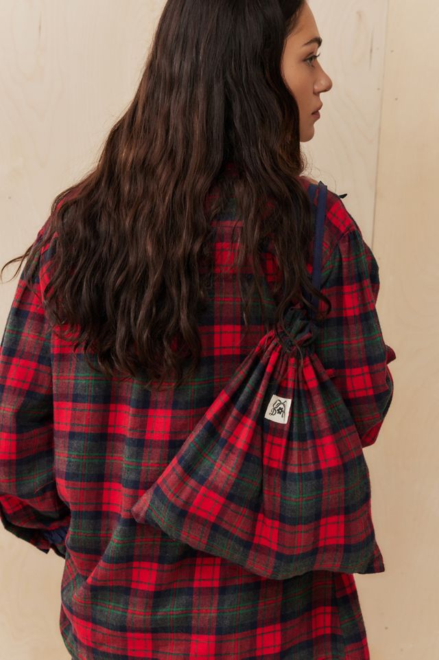 Damson Madder Antonella Tartan Pyjama Set #1
