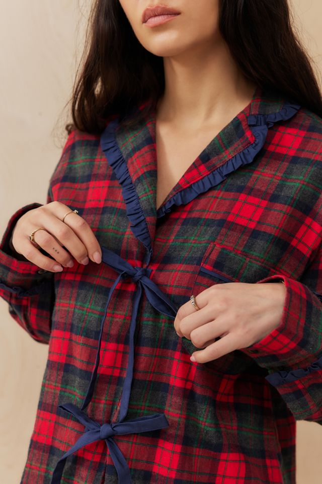 Damson Madder Antonella Tartan Pyjama Set #3