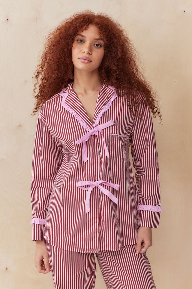 Damson Madder Antonella Stripe Pyjama Set #1