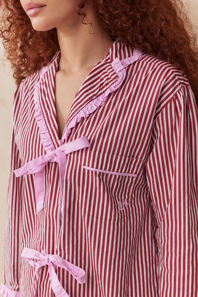 Damson Madder Antonella Stripe Pyjama Set #3