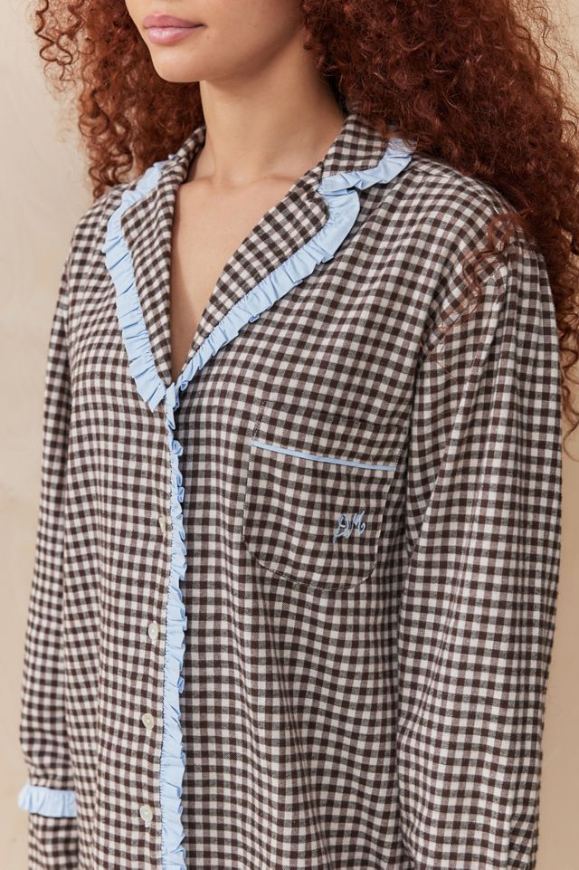 Damson Madder Antonella Gingham Pyjama Set #3