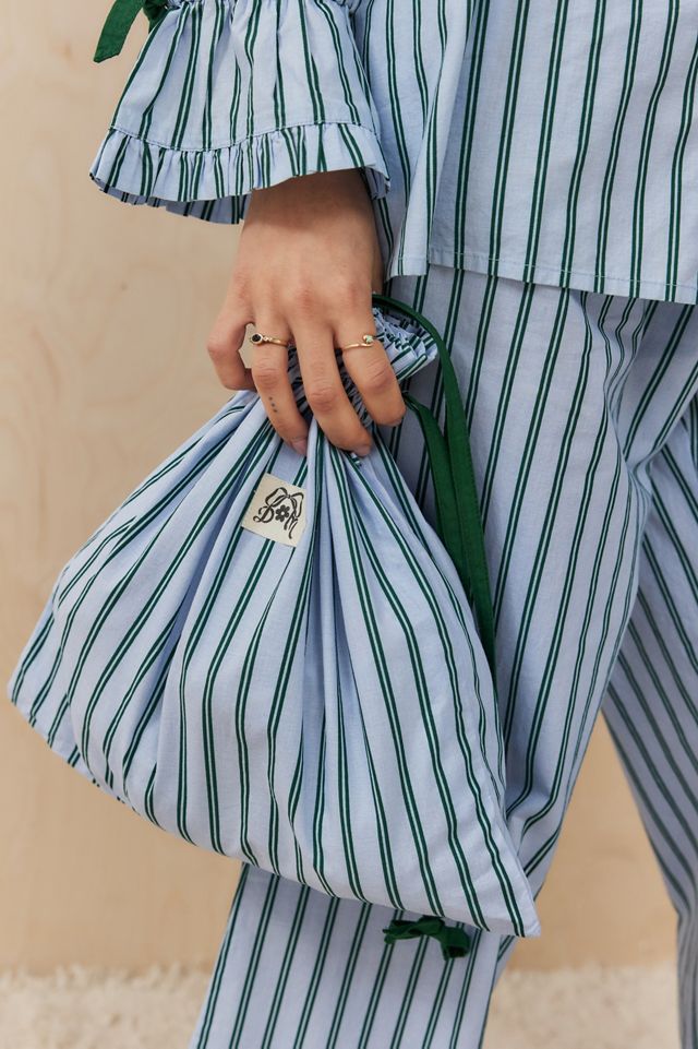 Damson Madder Barbara Stripe Pyjama Set #1