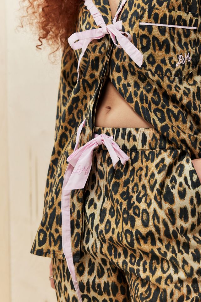 Damson Madder Antonella Leopard Print Pyjama Set #3