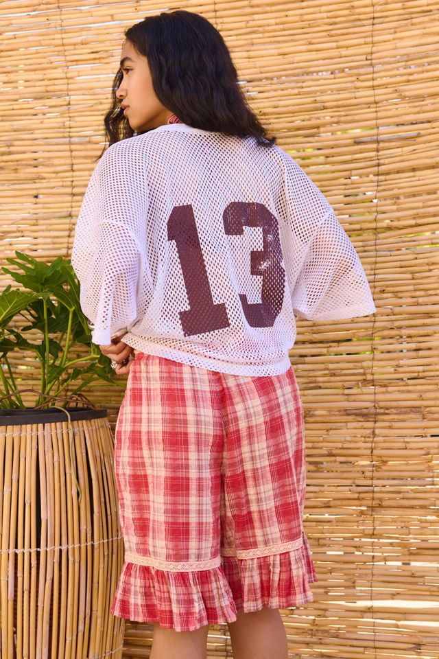 Bloomers longs en seersucker à carreaux UO #3