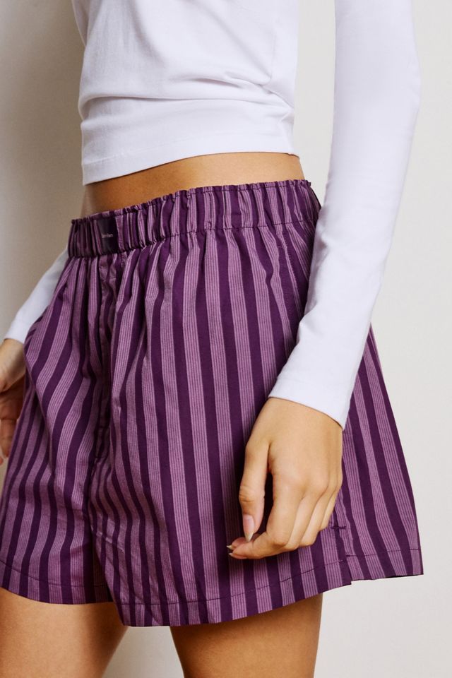Calvin Klein Stripe Poplin Boxer Shorts #1
