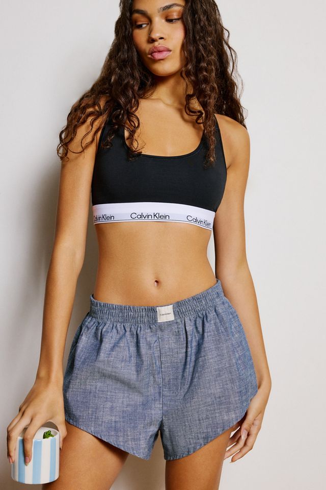 Calvin Klein Chambray Boxer Shorts #1