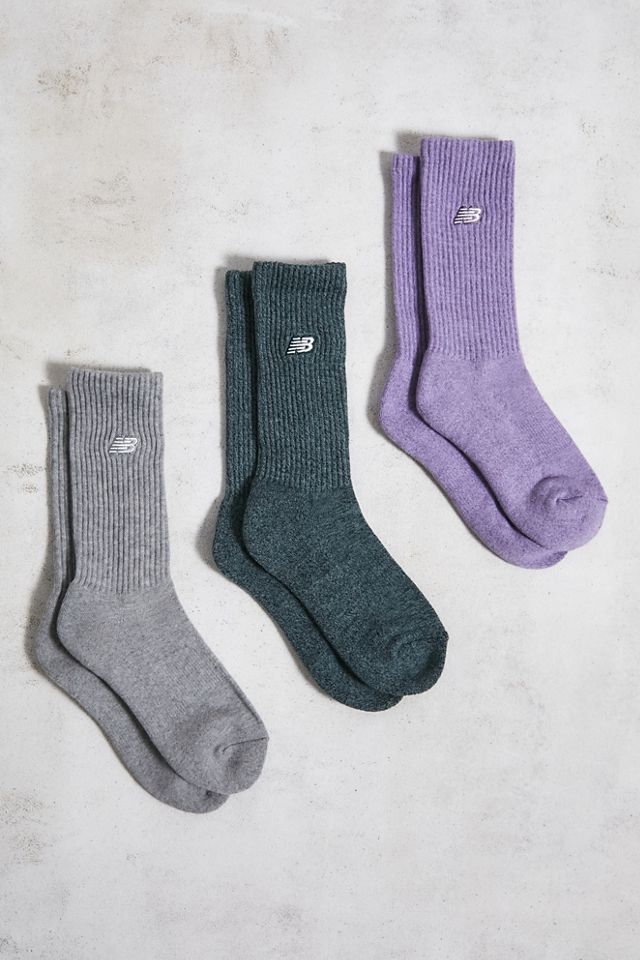 New Balance Melange Crew Socks 3-Pack #2