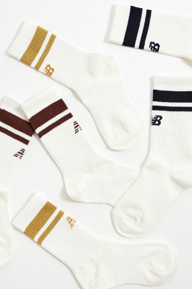 New Balance Varsity Socks 3-Pack | Urban Outfitters UK