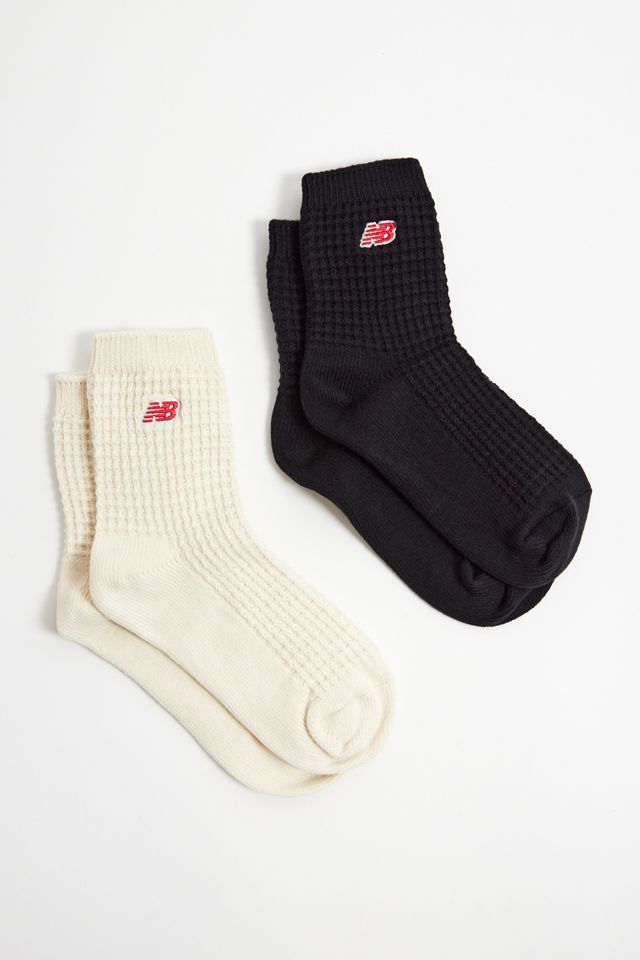 Paquete de 2 Calcetines de Tobillo de Punto Waffle New Balance #1