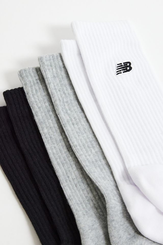 New Balance Logo Patch Socks 3-Pack #2