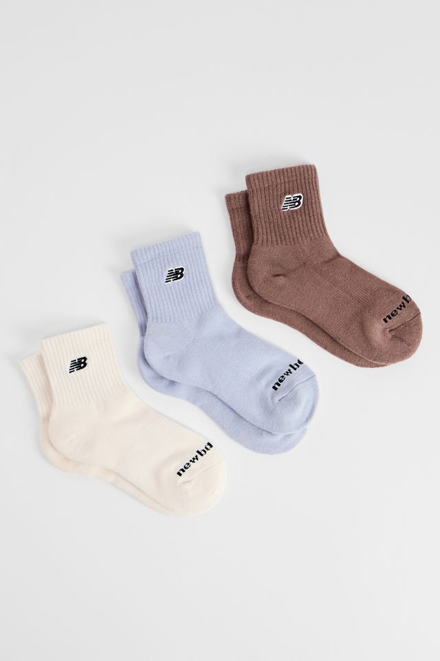 Lot de 3 paires de chaussettes New Balance avec écusson logo #1