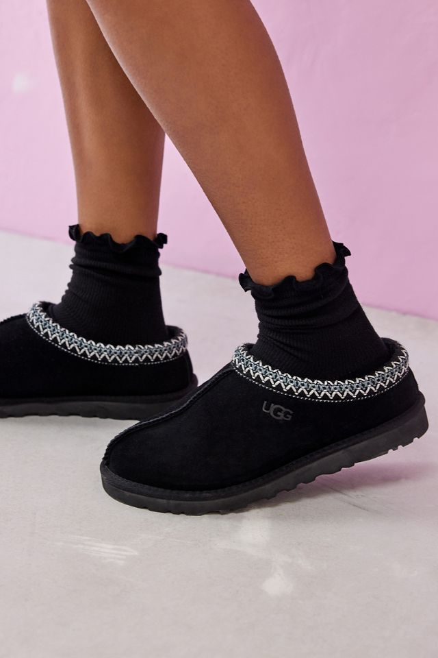 UGG Black Karsyn LettuceEdge Socks Urban Outfitters UK