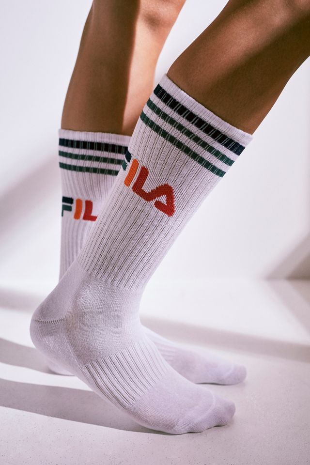 FILA - Lot de 2 paires de chaussettes à logo multicolore #1