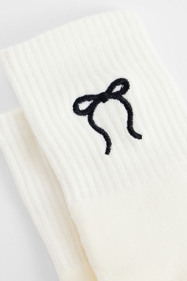 Out From Under Bow Icon Crew Socks #2