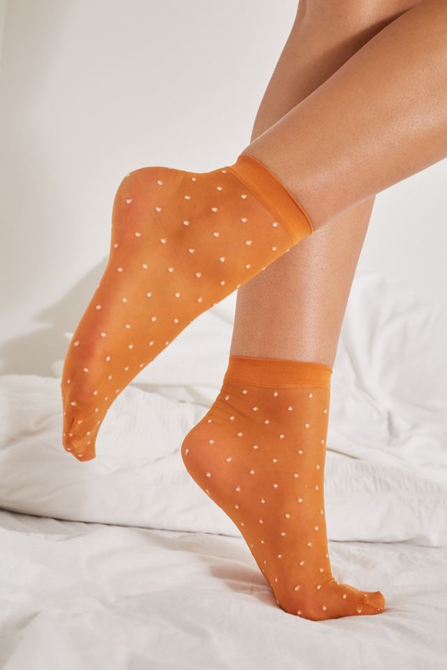 Calze UO Mini Dot Sheer Crew #1
