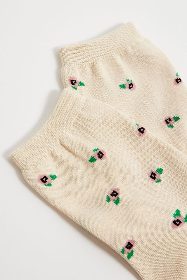Chaussettes BAGGU Rosette Crème #2