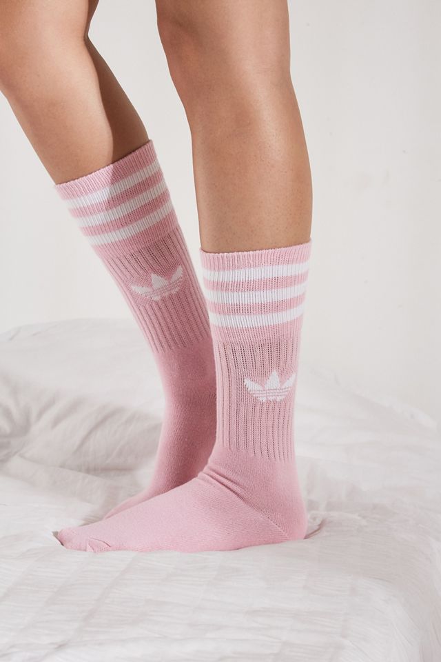 adidas Originals Pink Crew Socks 3-Pack #3