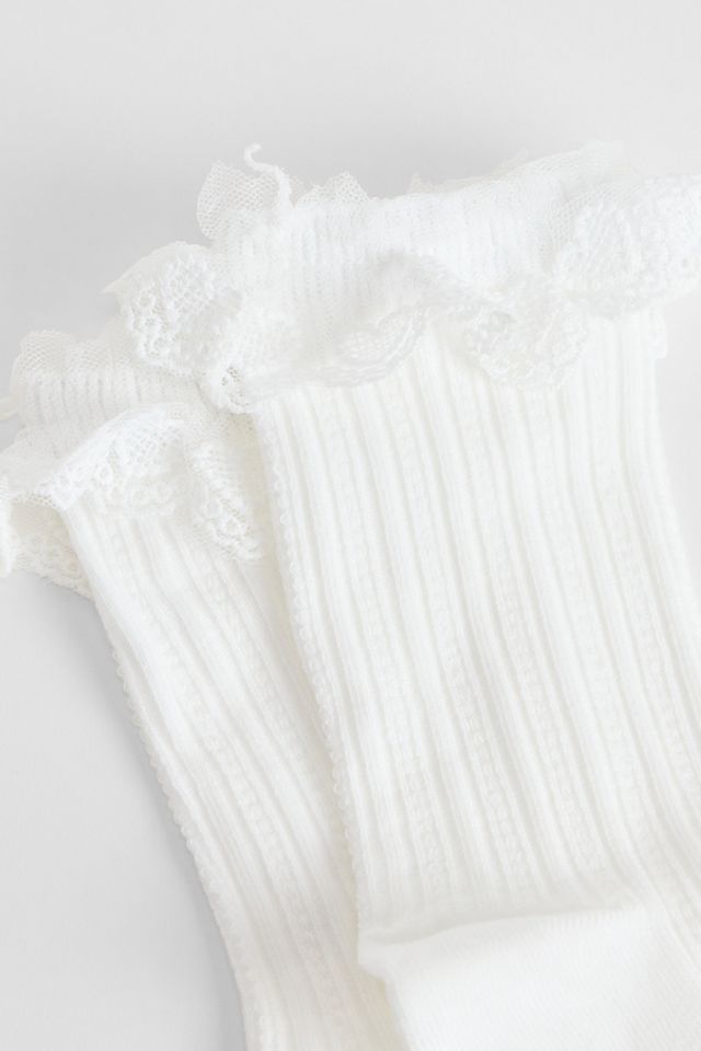 Out From Under Socken mit Herz-Rüschen #1