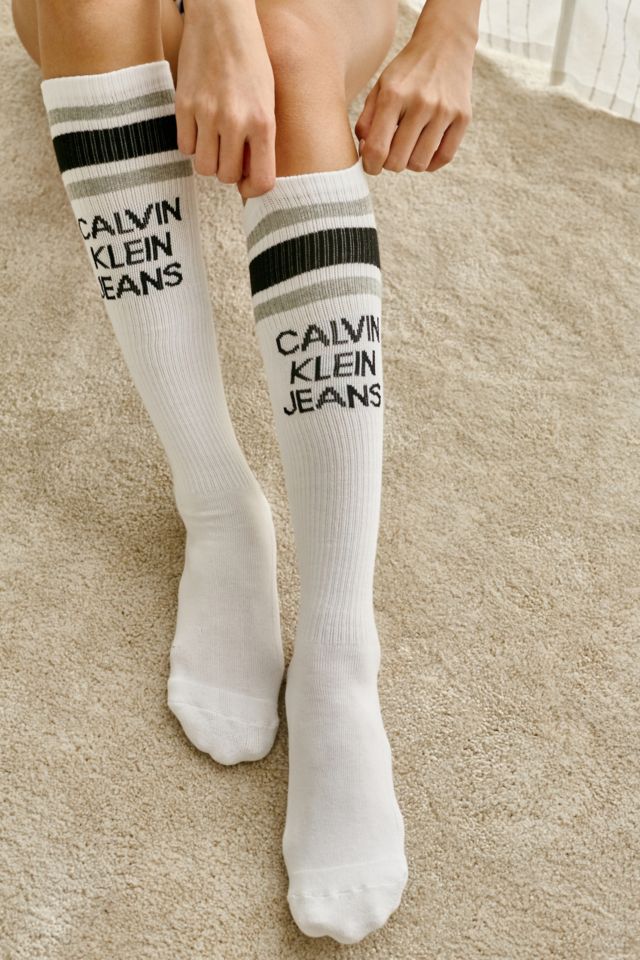 Calvin Klein Knee High Socks Urban Outfitters UK