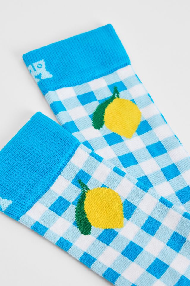 Calcetines de Cuadros con Limón Happy Socks #2