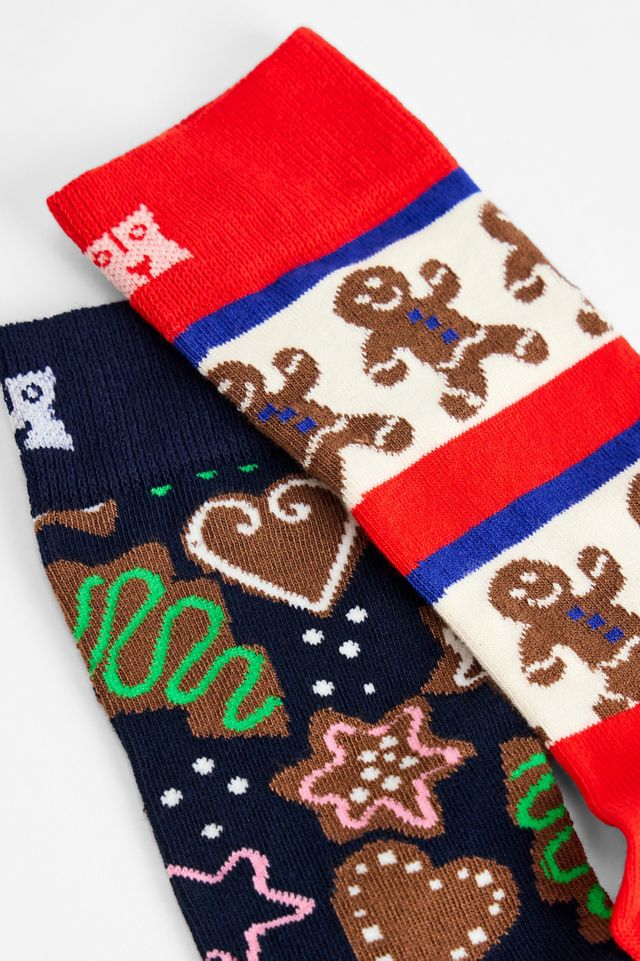 Confezione da 2 Calzini Gingerbread Heart Happy Socks #2