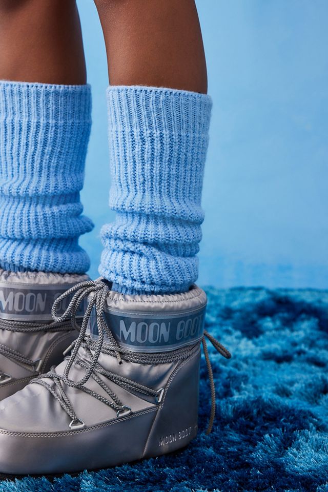 Out From Under Blue Short Slouch Leg Warmers Urban Outfitters UK