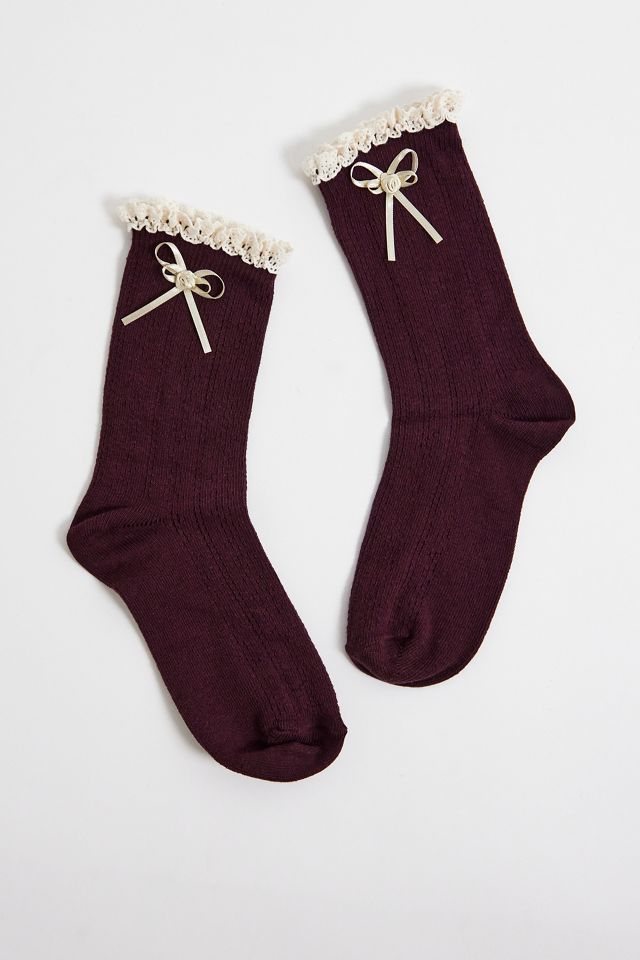 Out From Under Pointelle Socks #2