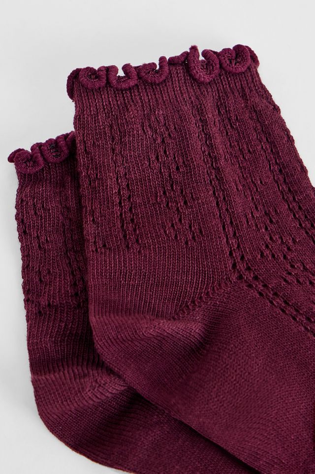 Out From Under Pointelle Socks #1