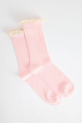 Chaussettes à volants pointelle UO